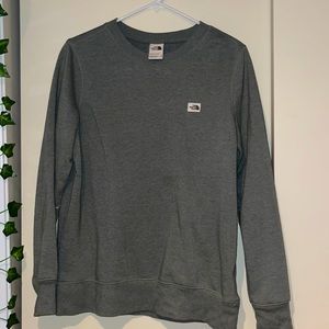 The North Face dark green women’s crewneck